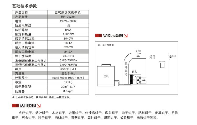 空气能热泵烘干机